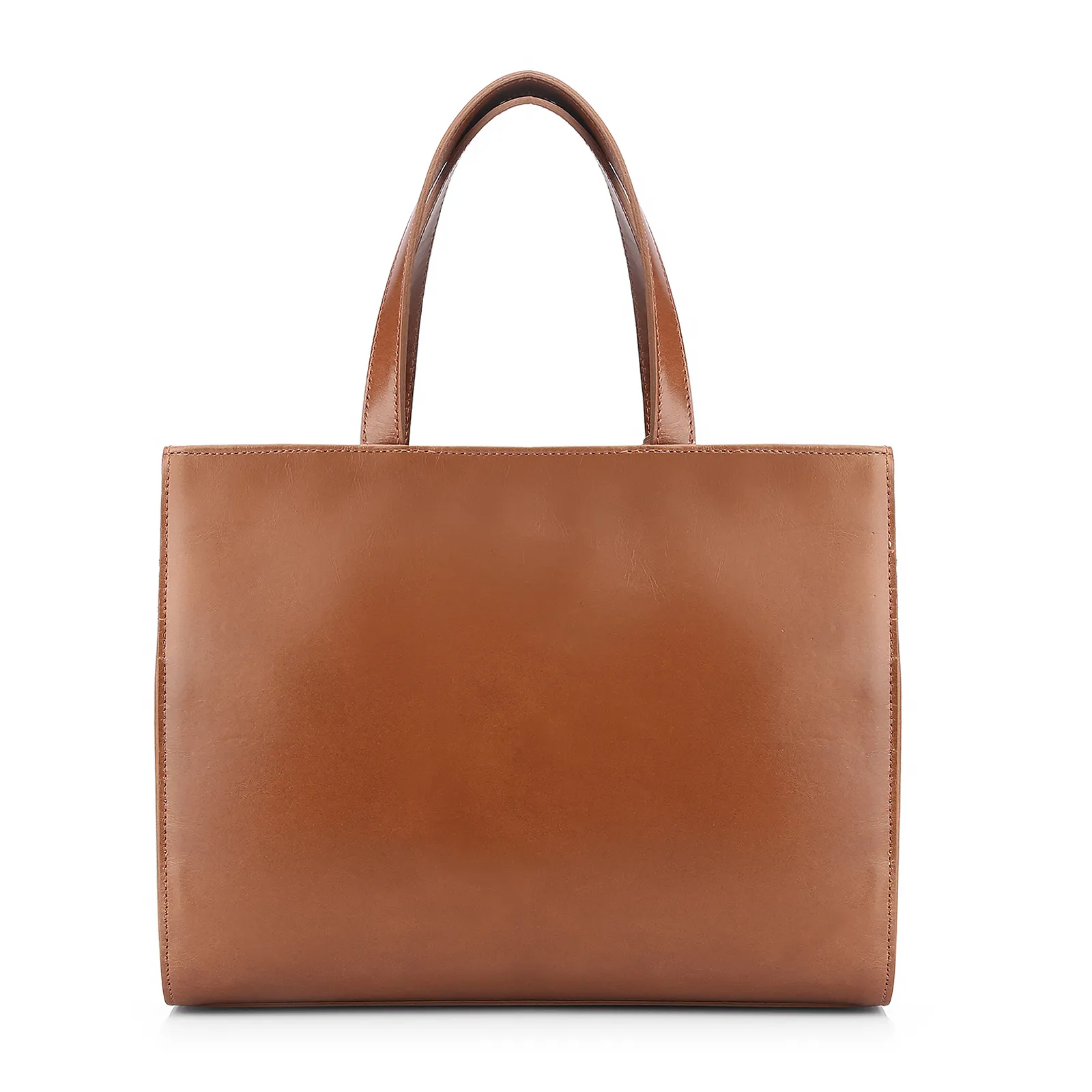 Bolsa Tote Couro Marrom/Alt Tramado Marrom