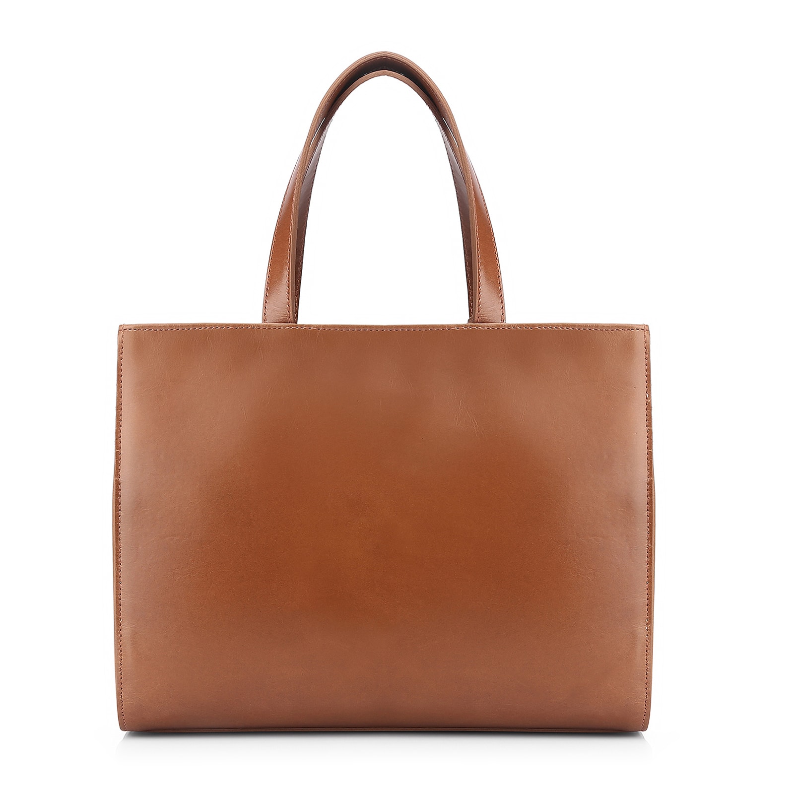 Bolsa Tote Couro Marrom/Alt Tramado Marrom