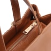 Bolsa Tote Couro Marrom/Alt Tramado Marrom - imagem 5