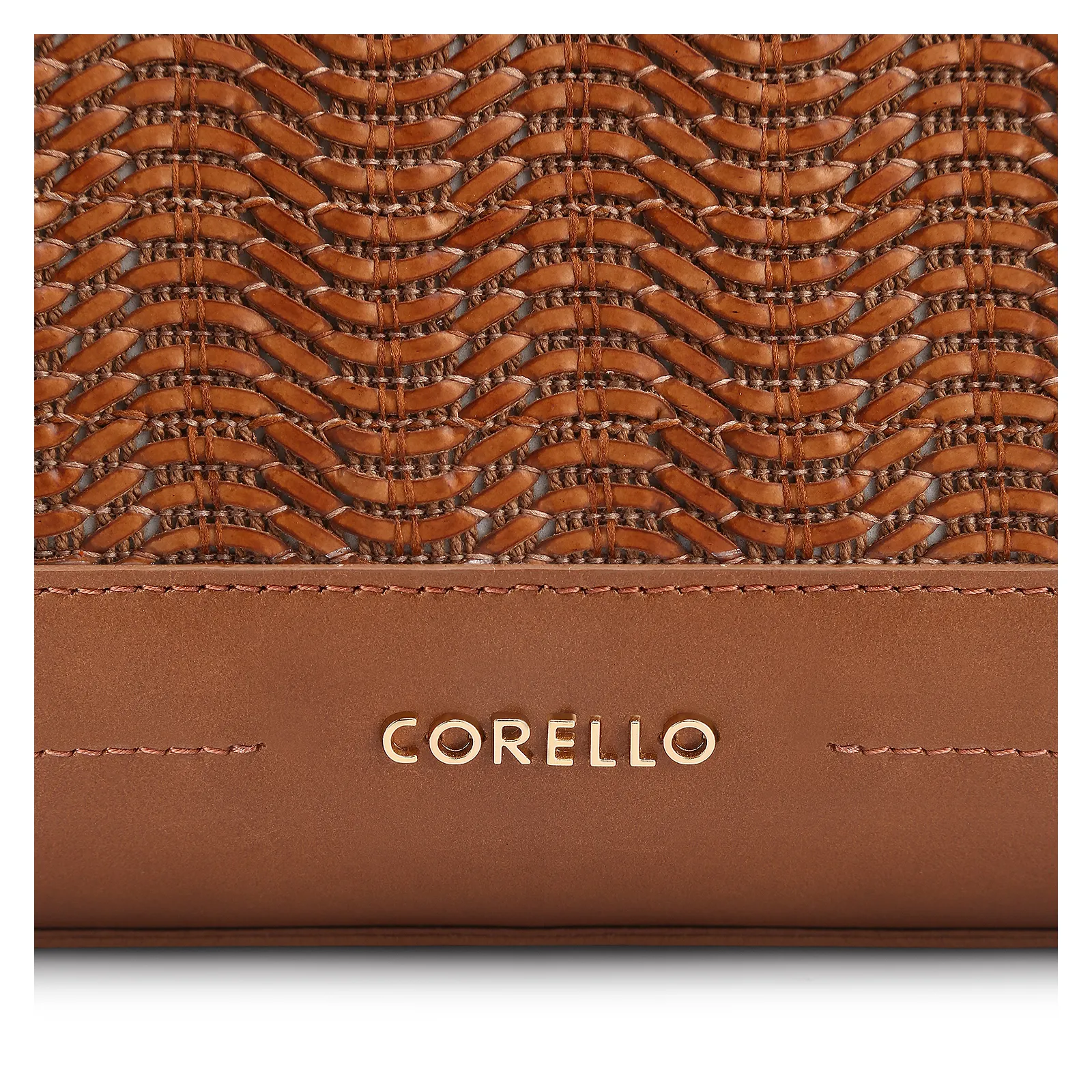 Bolsa Tote Couro Marrom/Alt Tramado Marrom