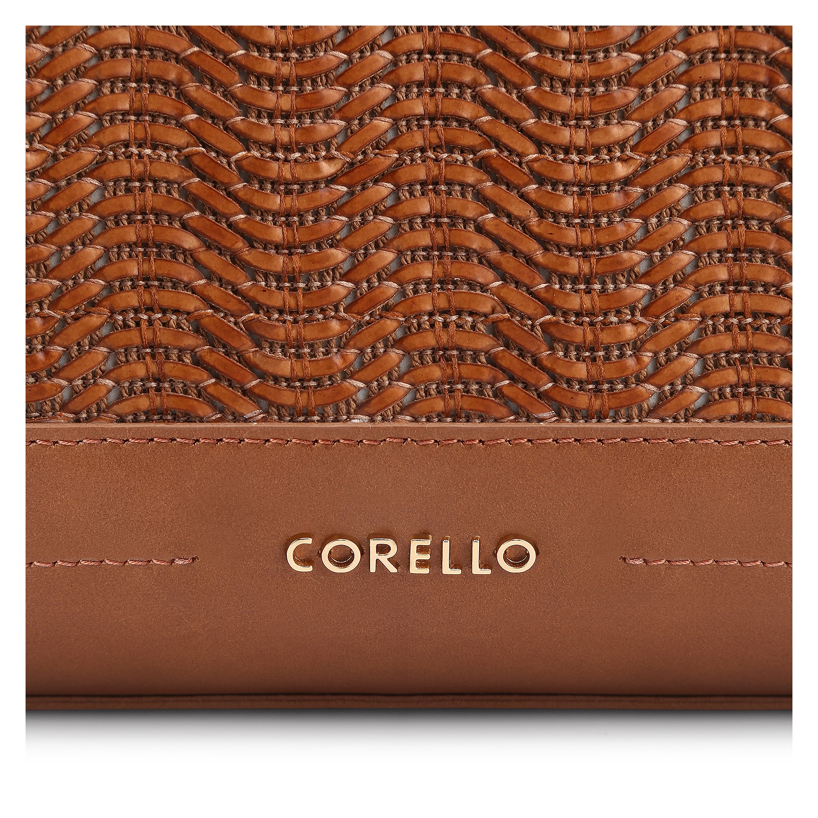 Bolsa Tote Couro Marrom/Alt Tramado Marrom