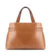 Bolsa Tote Couro Marrom Claro - imagem 3