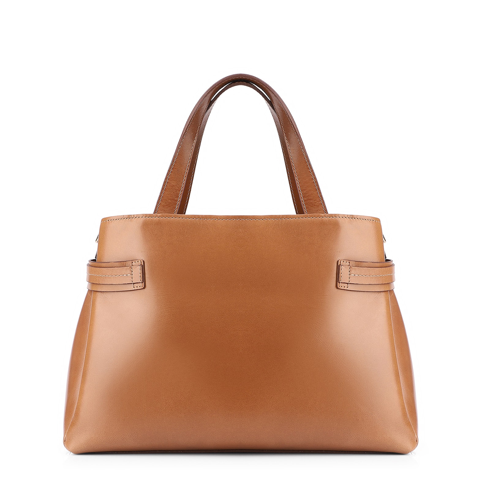 Bolsa Tote Couro Marrom Claro