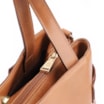 Bolsa Tote Couro Marrom Claro - imagem 5