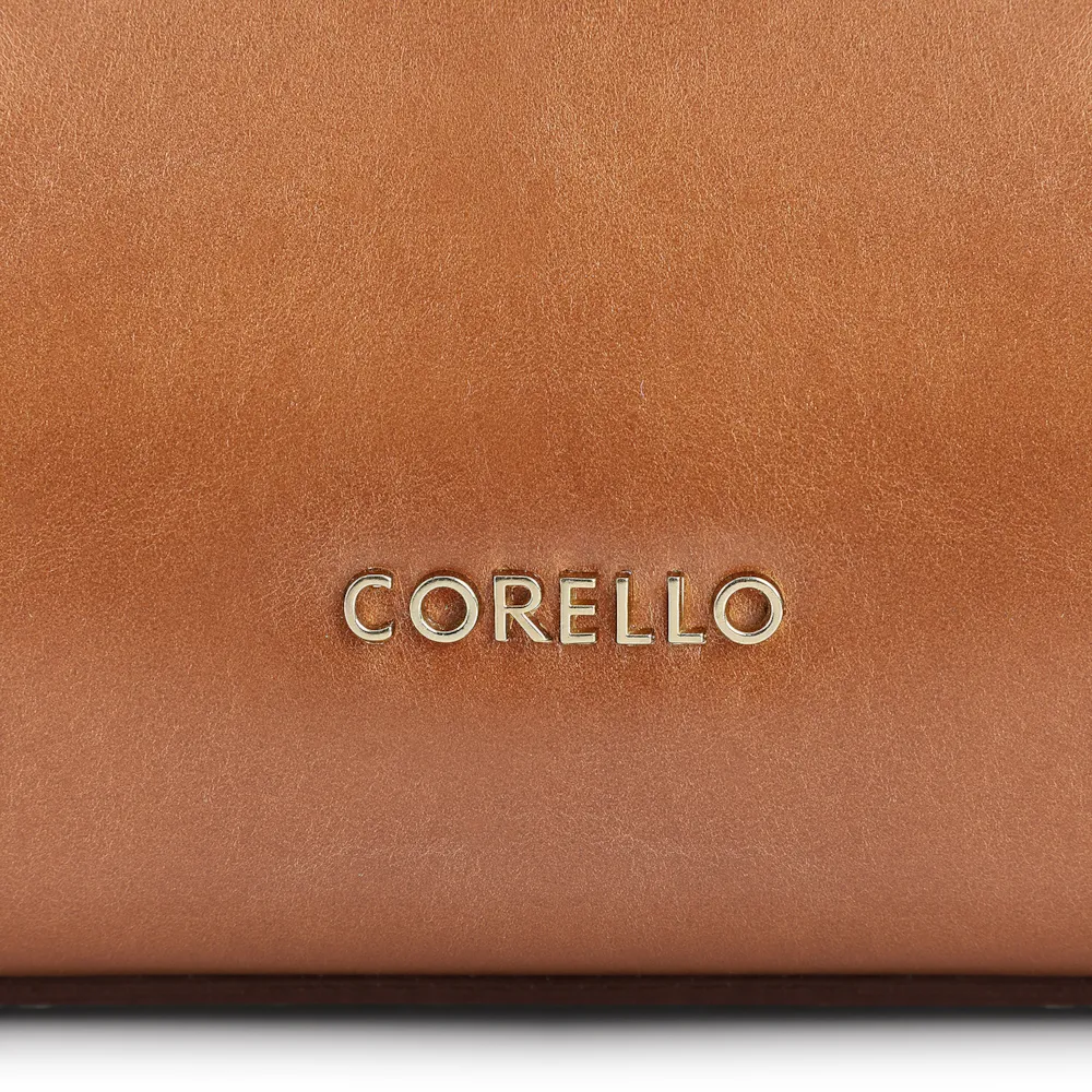 Bolsa Tote Couro Marrom Claro - imagem 6