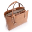 Bolsa Tote Couro Marrom Claro - imagem 4