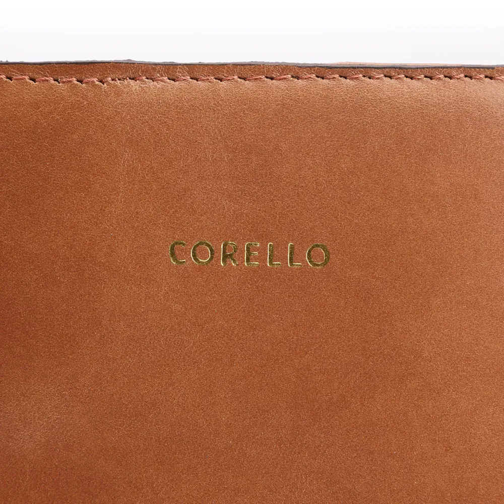 Bolsa Tote Couro Marrom Claro - imagem 6