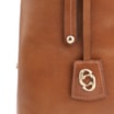 Bolsa Tote Couro Marrom Claro - imagem 7