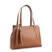 Bolsa Tote Couro Marrom Claro - imagem 2