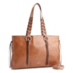 Bolsa Tote Couro Marrom Claro - imagem 2