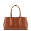 Bolsa Tote Couro Marrom Claro - imagem 3