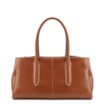 Bolsa Tote Couro Marrom Claro - imagem 3