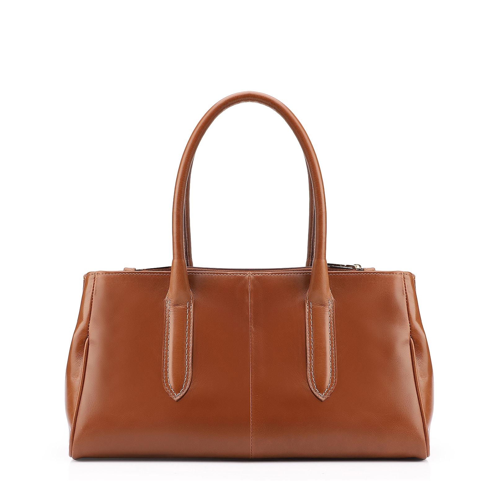 Bolsa Tote Couro Marrom Claro