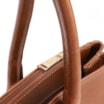 Bolsa Tote Couro Marrom Claro - imagem 5