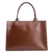 Bolsa Tote Couro Marrom/Couro Lezard Marrom - imagem 4
