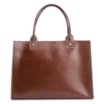 Bolsa Tote Couro Marrom/Couro Lezard Marrom - imagem 4
