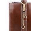 Bolsa Tote Couro Marrom/Couro Lezard Marrom - imagem 7