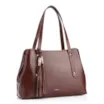 Bolsa Tote Couro Marrom Escuro - imagem 2