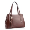 Bolsa Tote Couro Marrom Escuro - imagem 2