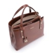 Bolsa Tote Couro Marrom Escuro - imagem 4