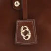 Bolsa Tote Couro Marrom Escuro - imagem 7