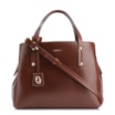 Bolsa Tote Couro Marrom Escuro - imagem 1