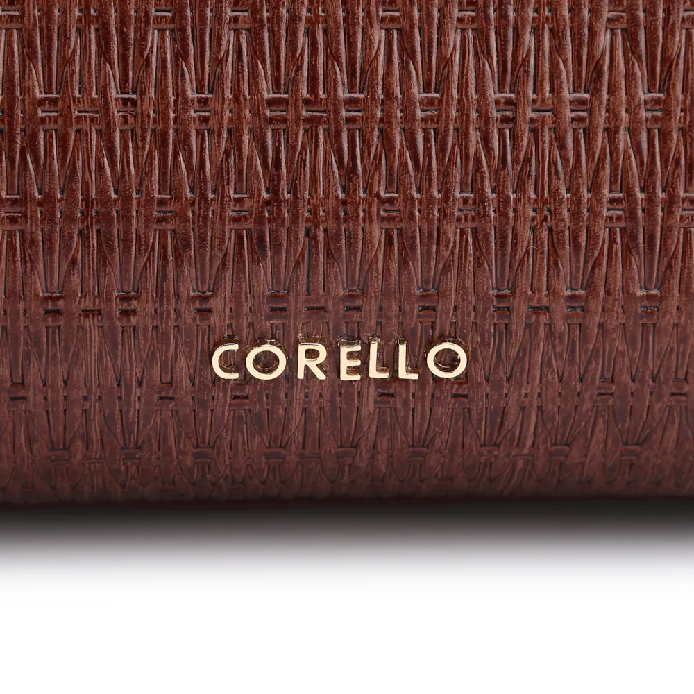 Bolsa Tote Couro Marrom Escuro - imagem 6