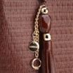 Bolsa Tote Couro Marrom Escuro - imagem 7