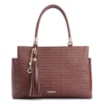 Bolsa Tote Couro Marrom Escuro - imagem 1