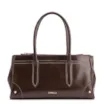 Bolsa Tote Couro Marrom Escuro - imagem 1