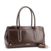 Bolsa Tote Couro Marrom Escuro - imagem 3