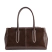 Bolsa Tote Couro Marrom Escuro - imagem 4