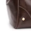 Bolsa Tote Couro Marrom Escuro - imagem 7