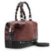 Bolsa Tote Couro Marrom/Preto - imagem 3