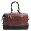 Bolsa Tote Couro Marrom/Preto - imagem 4