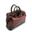 Bolsa Tote Couro Marrom / Preto - imagem 4