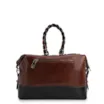 Bolsa Tote Couro Marrom / Preto - imagem 3