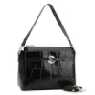 Bolsa Tote Couro Maxi Croco Preto - imagem 3