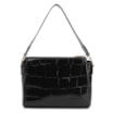 Bolsa Tote Couro Maxi Croco Preto - imagem 4