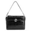 Bolsa Tote Couro Maxi Croco Preto - imagem 1