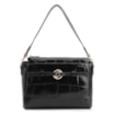 Bolsa Tote Couro Maxi Croco Preto - imagem 1