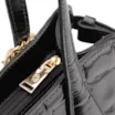  Bolsa Tote Couro Maxi Croco Preto - imagem 6