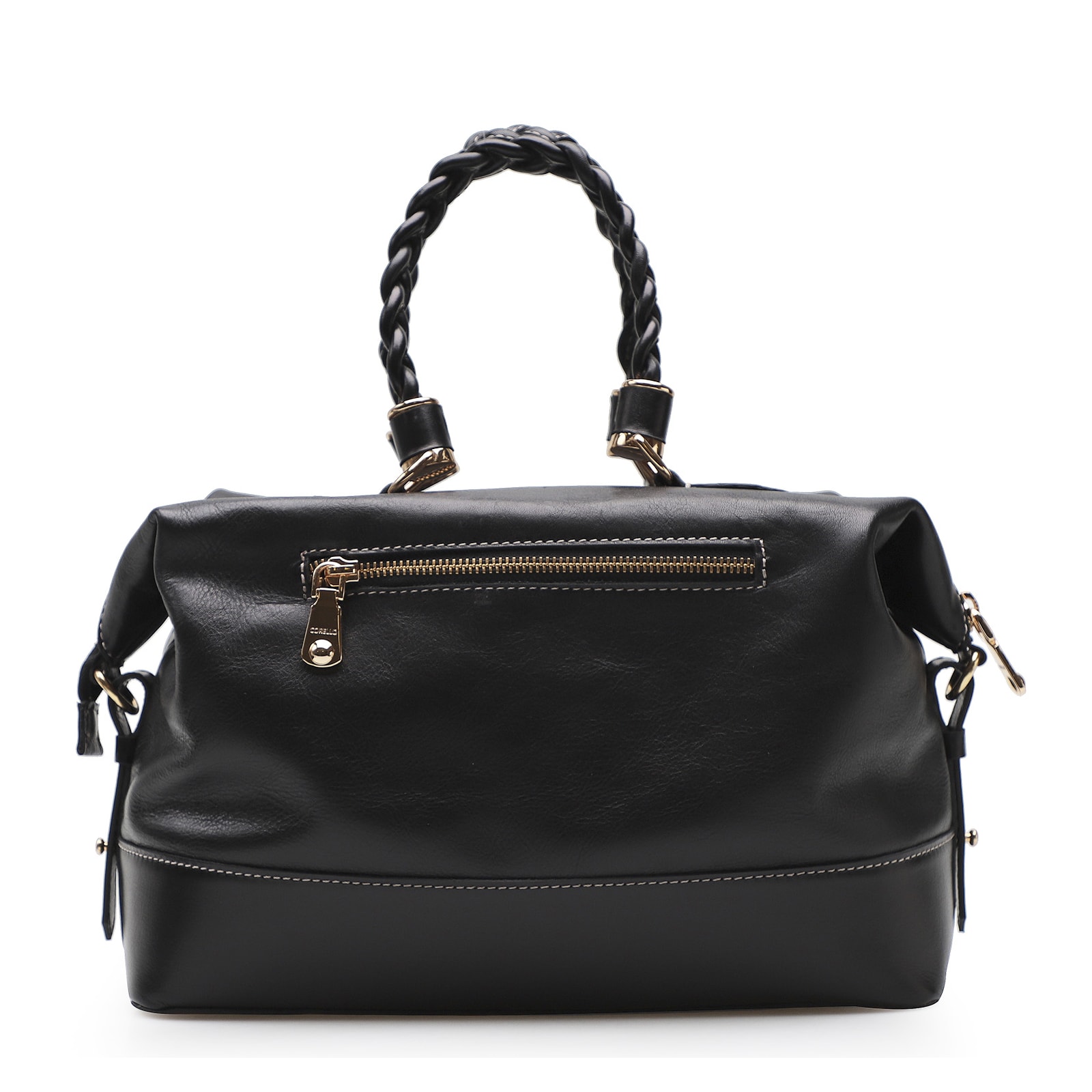 Bolsa Tote Couro New Floater Preto