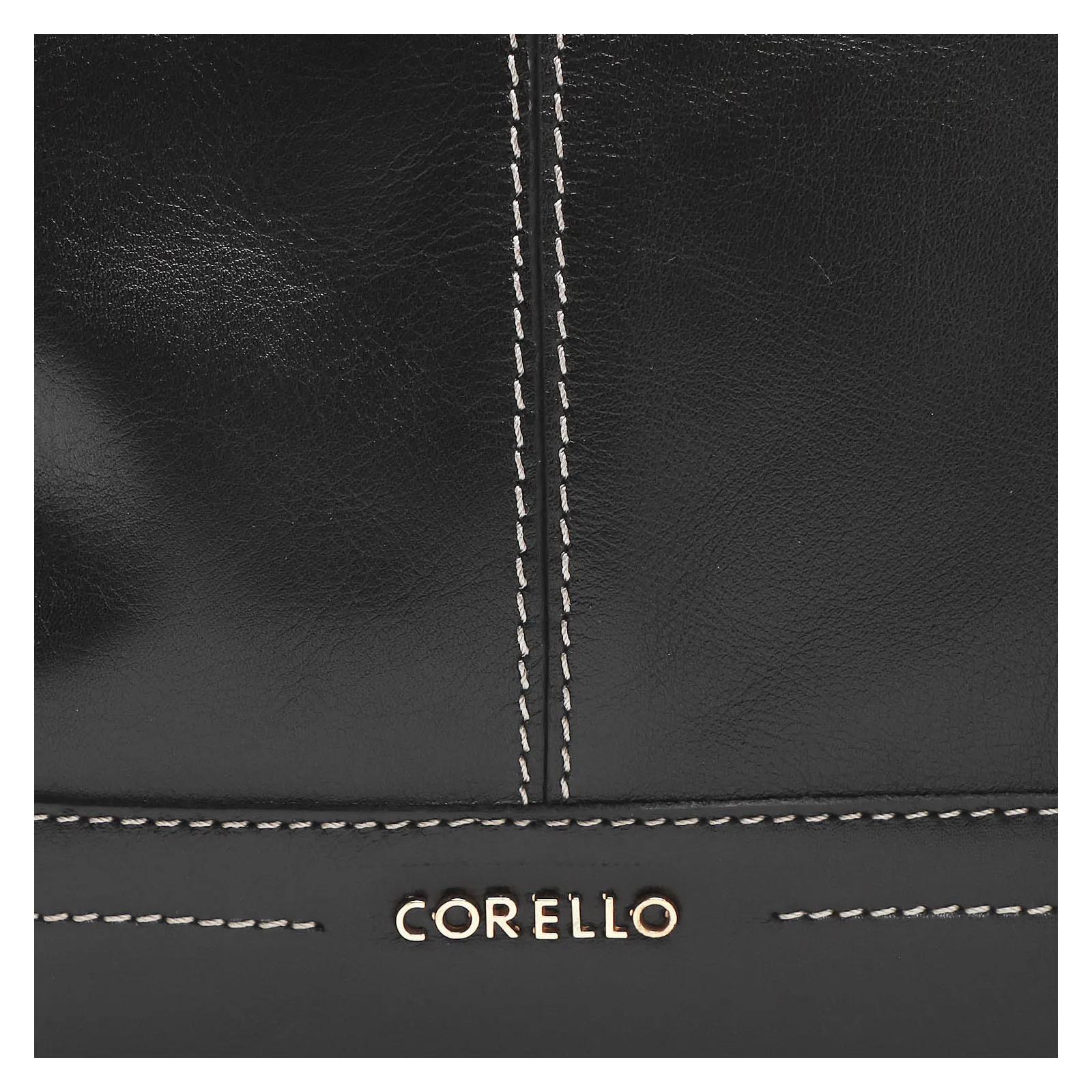 Bolsa Tote Couro New Floater Preto
