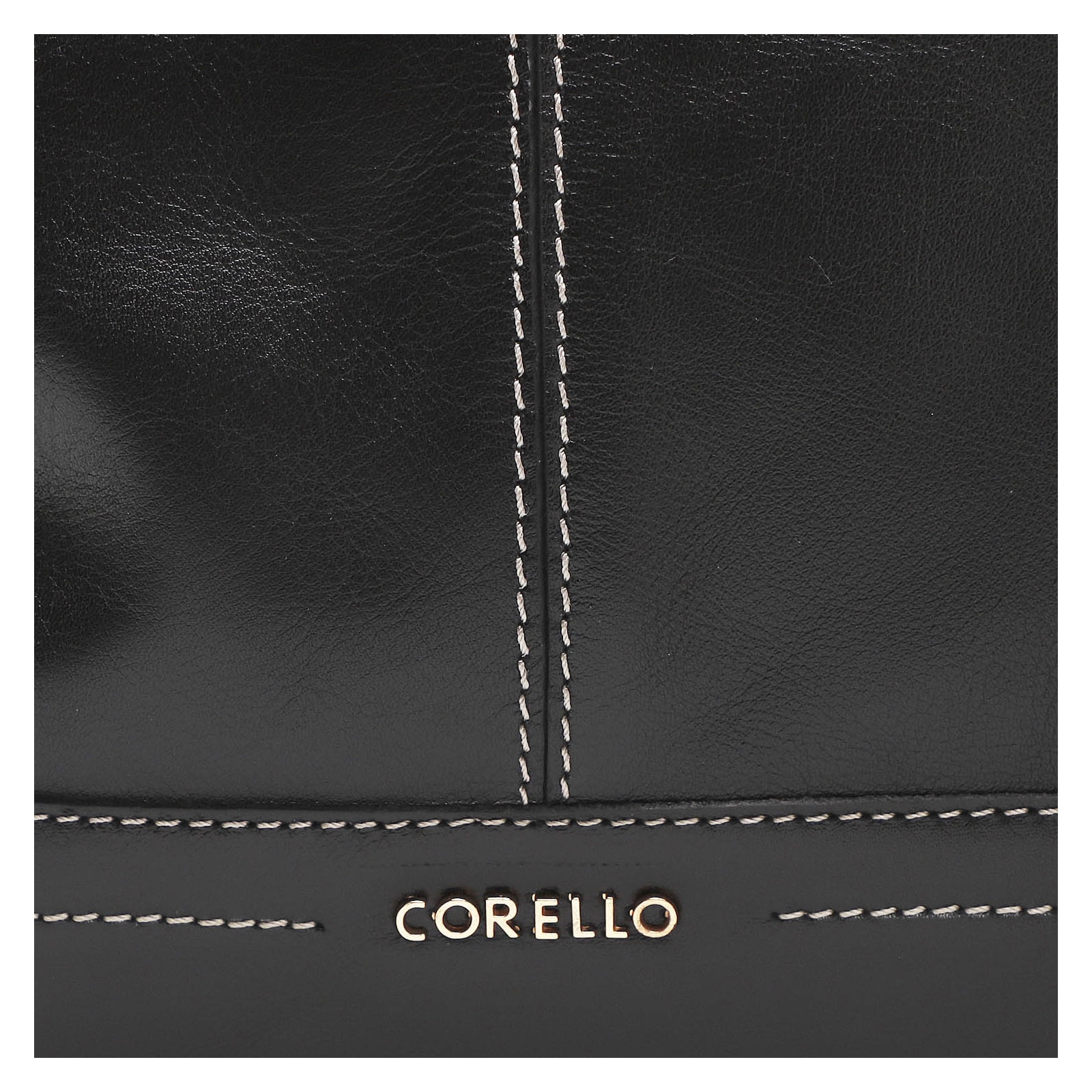 Bolsa Tote Couro New Floater Preto