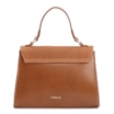 Bolsa Tote Couro Nobuck Croco/Couro Marrom Claro - imagem 4
