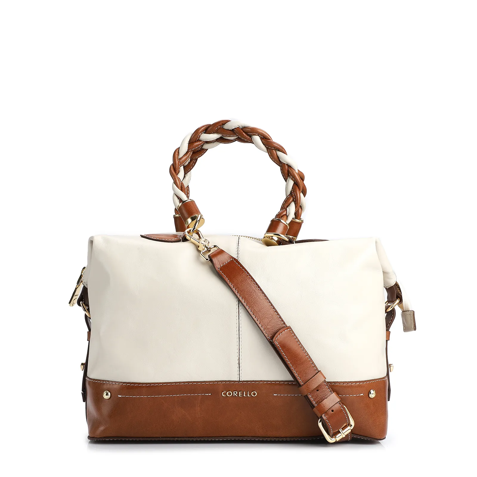 Bolsa Tote Couro Nuvem/Avela