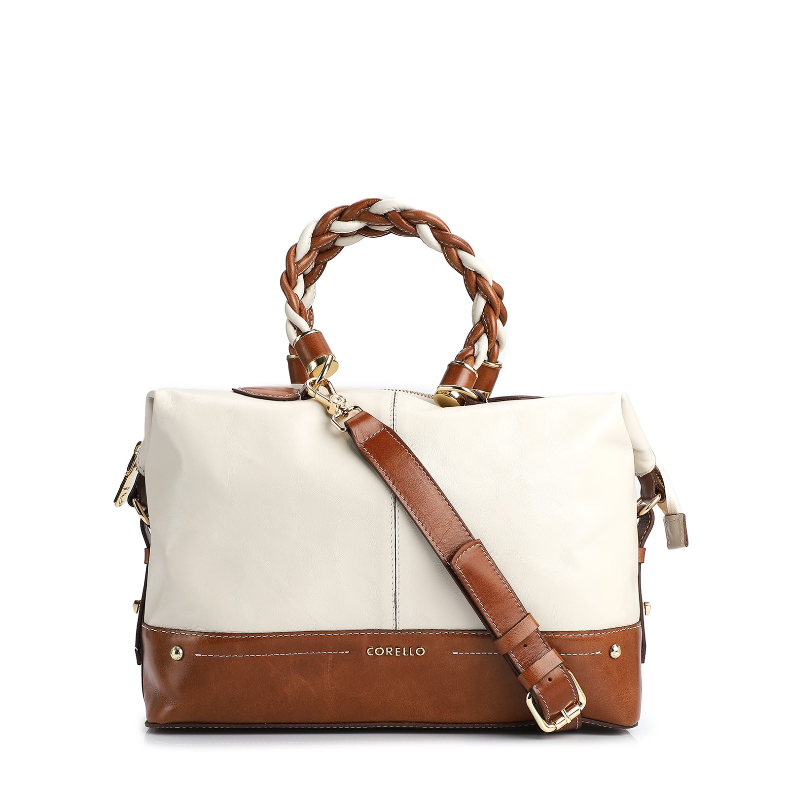 Bolsa Tote Couro Nuvem/Avela