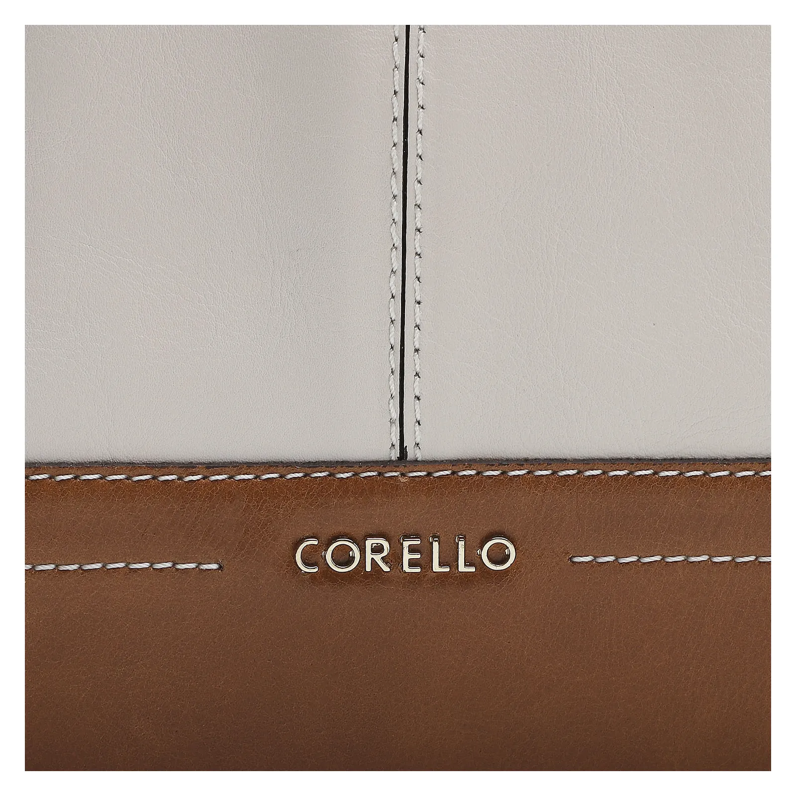 Bolsa Tote Couro Off White