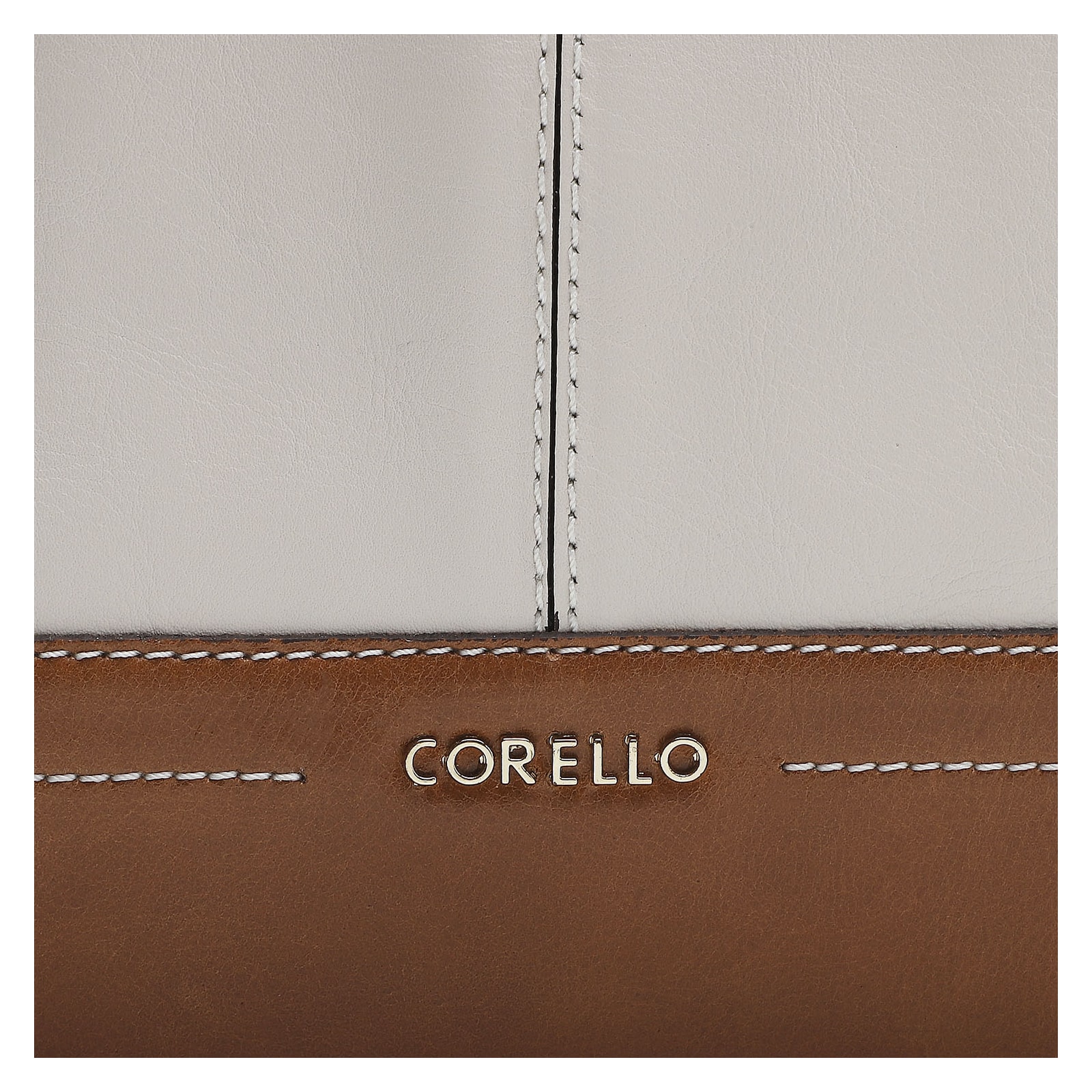 Bolsa Tote Couro Off White